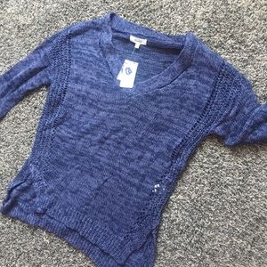 [ Mudd ] blue sweater